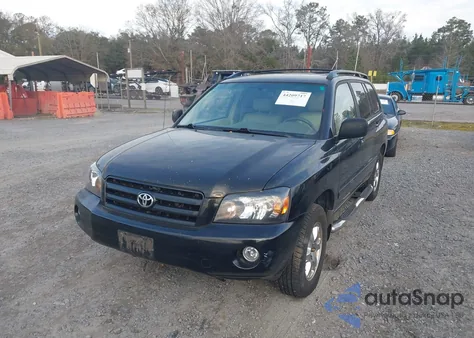 2006 Toyota Highlander V6 from USA, damaged, VIN JTEEP21A460176493